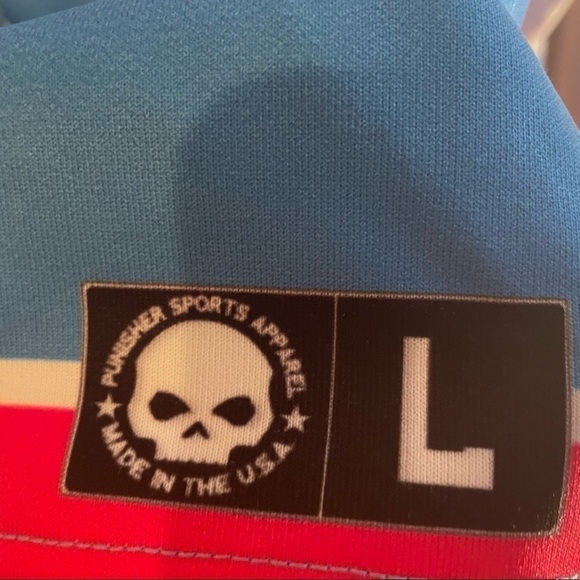 Punisher Sports Apparel Ohana Legacy pink and blue hoodie - Picture 8 of 9